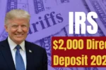 IRS $2,000 Direct Deposit 2026